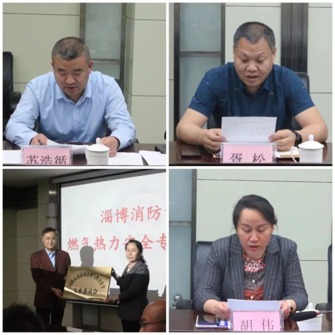 协会召开燃气热力安全专业委员会成立大会